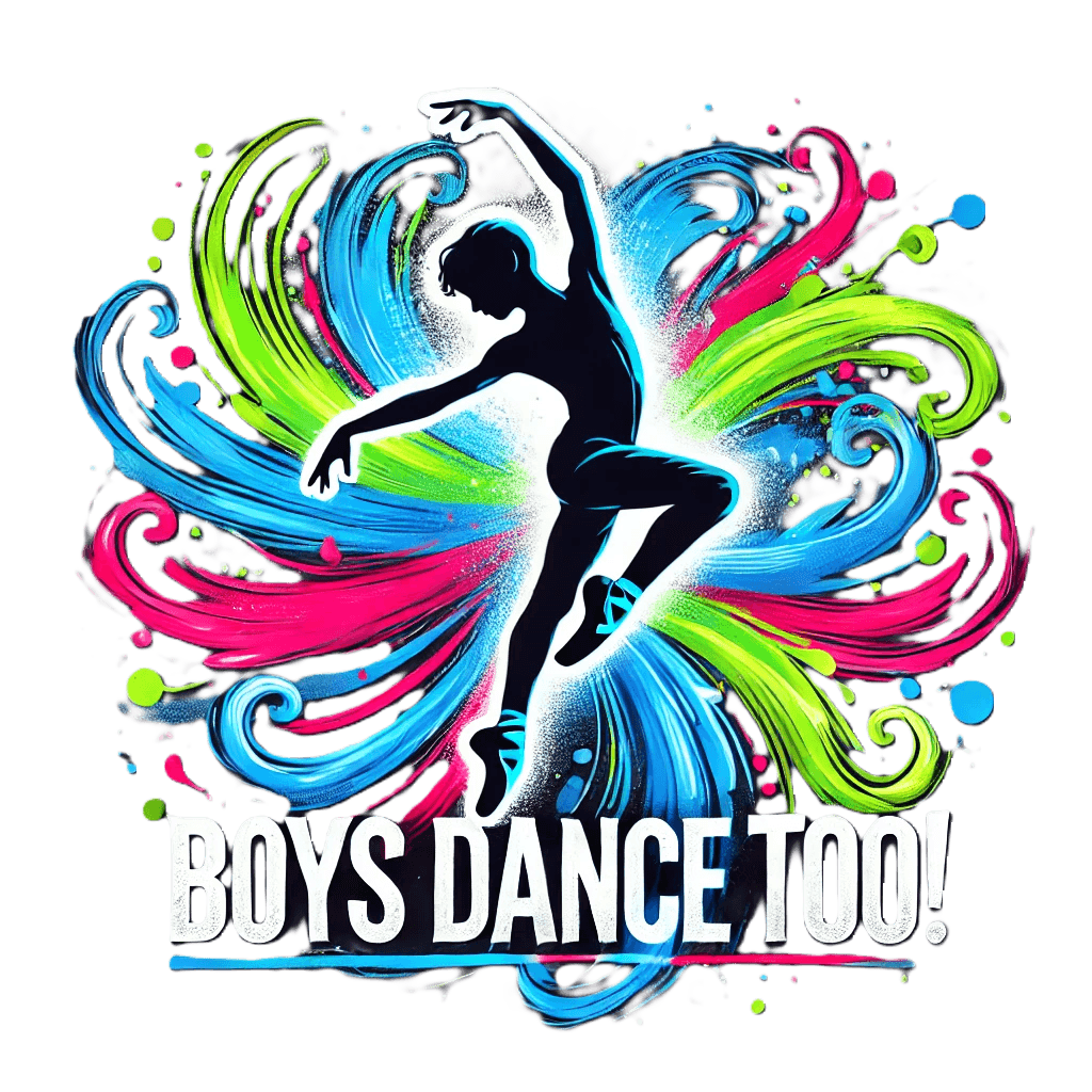 Boys Dance Too - Lyrical - Youth Short Sleeve T-Shirt - Whippie's