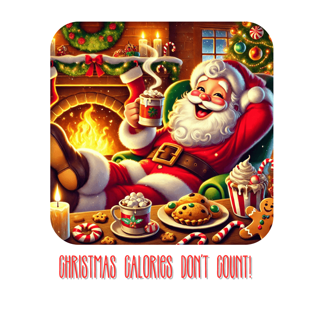 Santa: Christmas Calories Don't Count - Unisex Softstyle T-Shirt - Whippie's