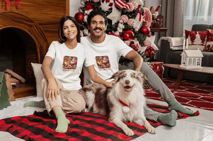 Santa: Christmas Calories Don't Count - Unisex Softstyle T-Shirt - Whippie's