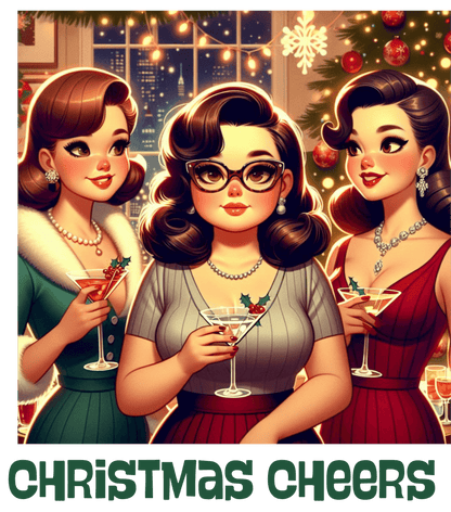 Christmas Cheers - Women's Softstyle Tee - Whippie's