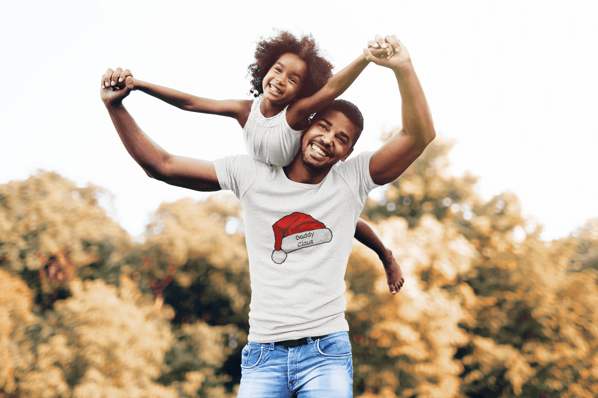 Daddy Claus: The Coolest Santa in Town 🎅- Mens Softstyle T-shirt - Whippie's