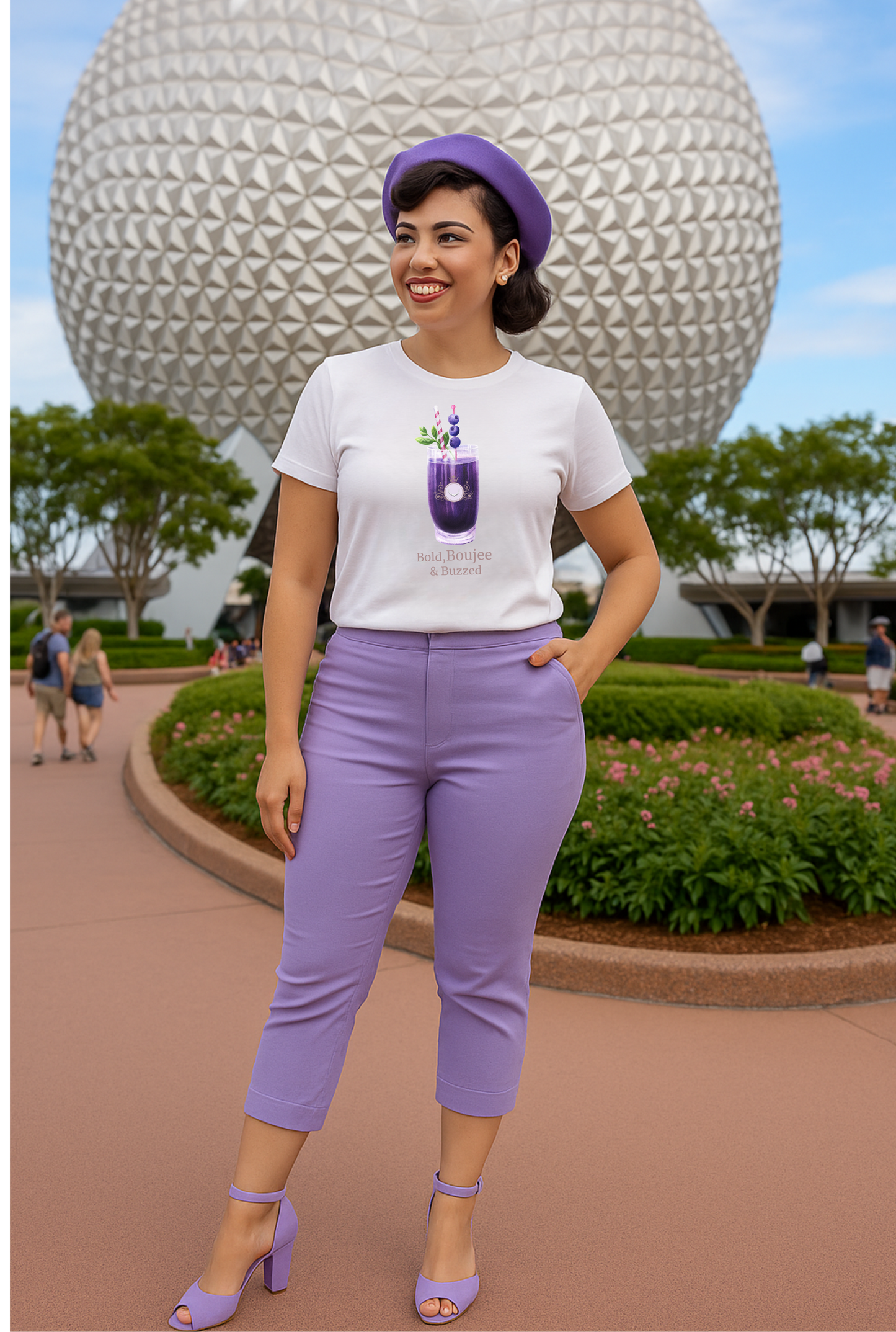 Bold, Boujee & Buzzed | Drinking Around the World Tee