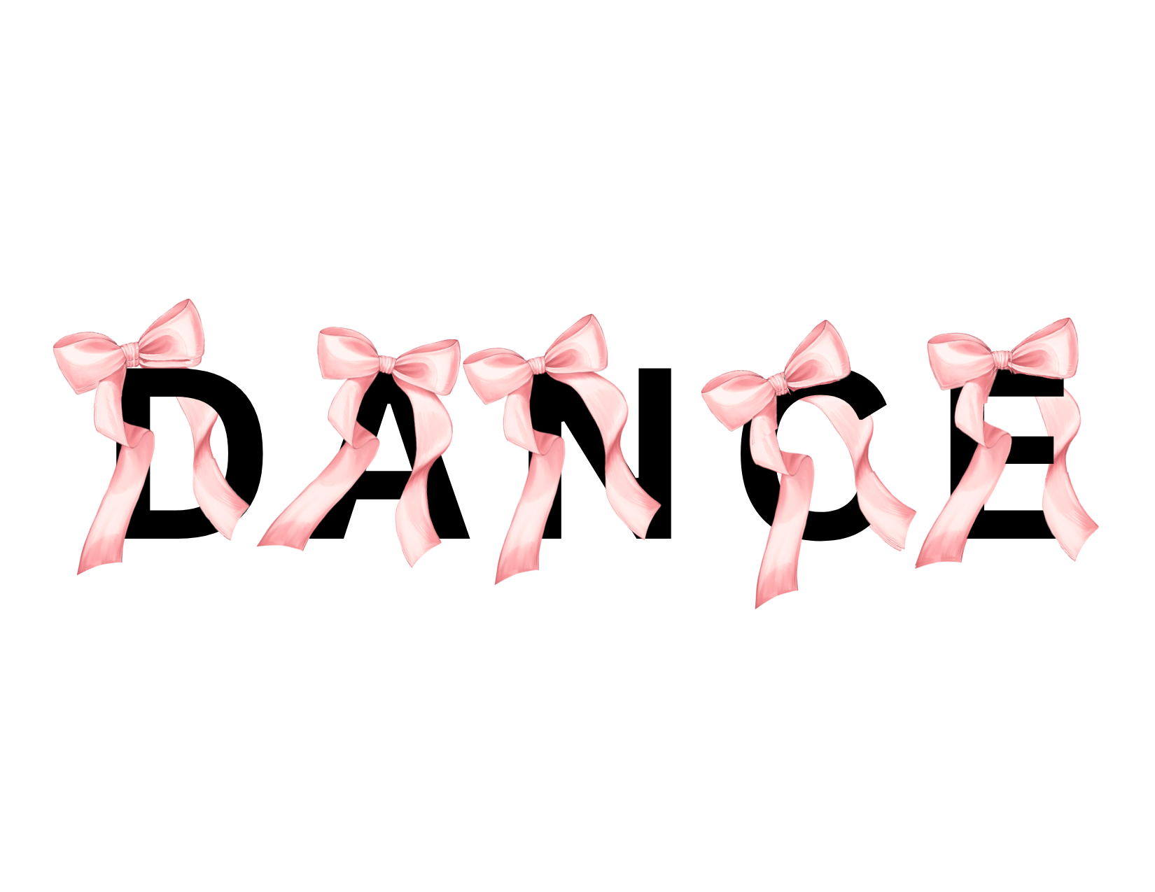 1227. DANCE Bows Large PVC Tote Bag - Transparent Inner Bag - Whippie's