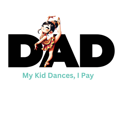 Dance Dad: Asian Dancer T-Shirt - Whippie's