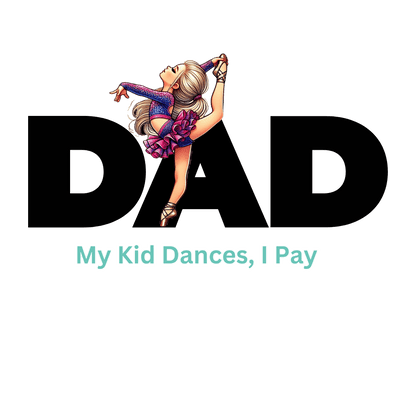 Dance Dad: Blonde Dancer T-Shirt - Whippie's