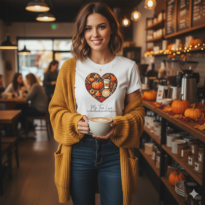 My True Love, Pumpkin Spice and Everything Nice | Women's Pumpkin Spice Tee
