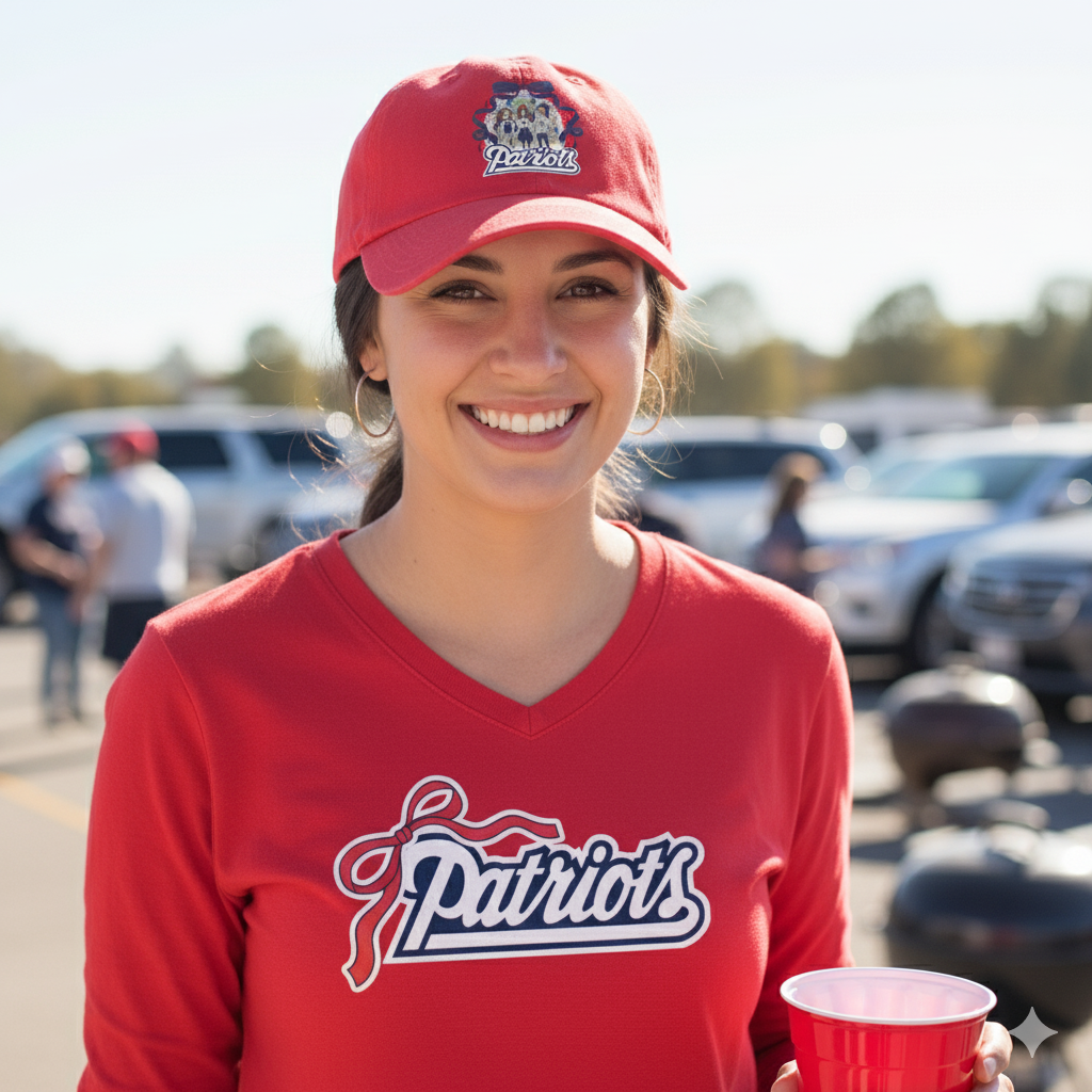 Patriots Cap with Girls Trip Low Profile Hat