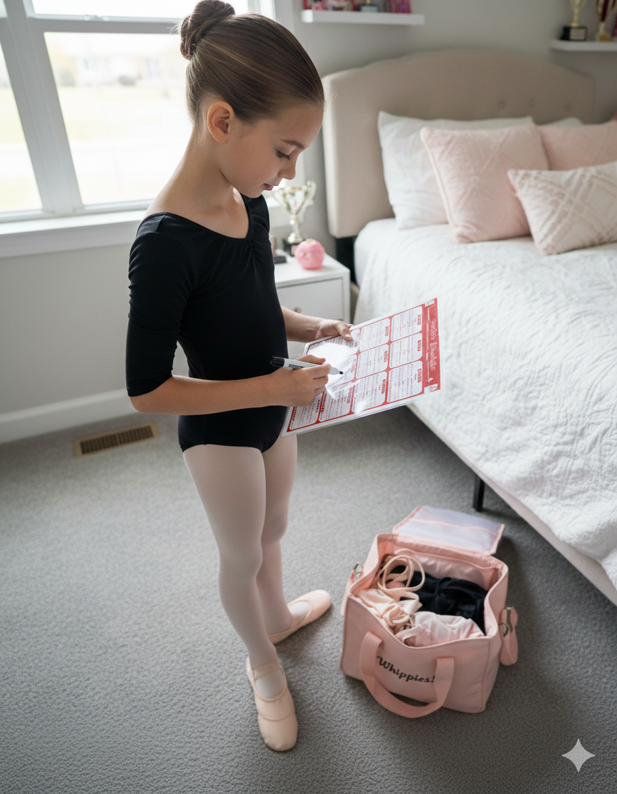 Weekly Dance Class Schedule (Printable)