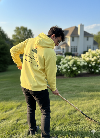 Traynor Landscape Co. Logo Sweatshirt | Unisex Fleece Pullover Hoodie