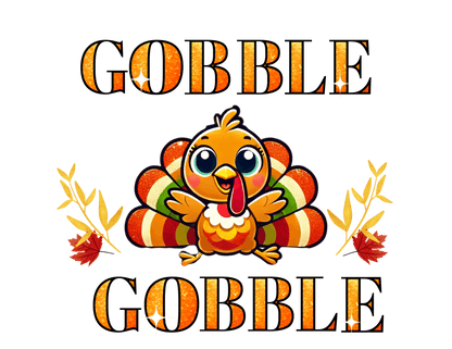 GOBBLE GOBBLE - Toddler Short Sleeve Tee - Whippie's