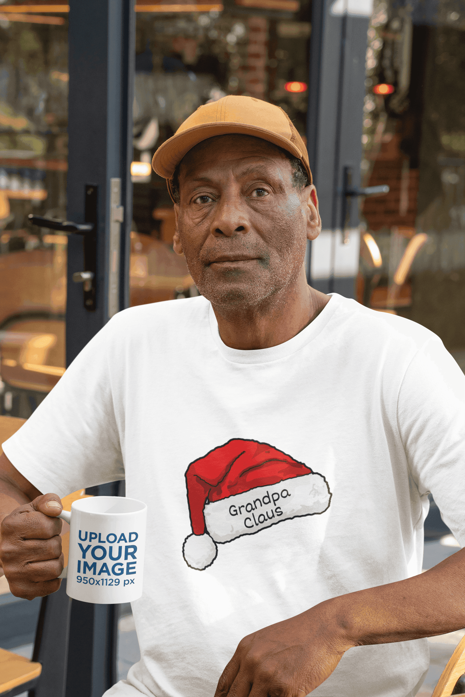 Grandpa Claus: The Gift-Giving Legend 🎅🎁- Mens Softstyle T-shirt - Whippie's
