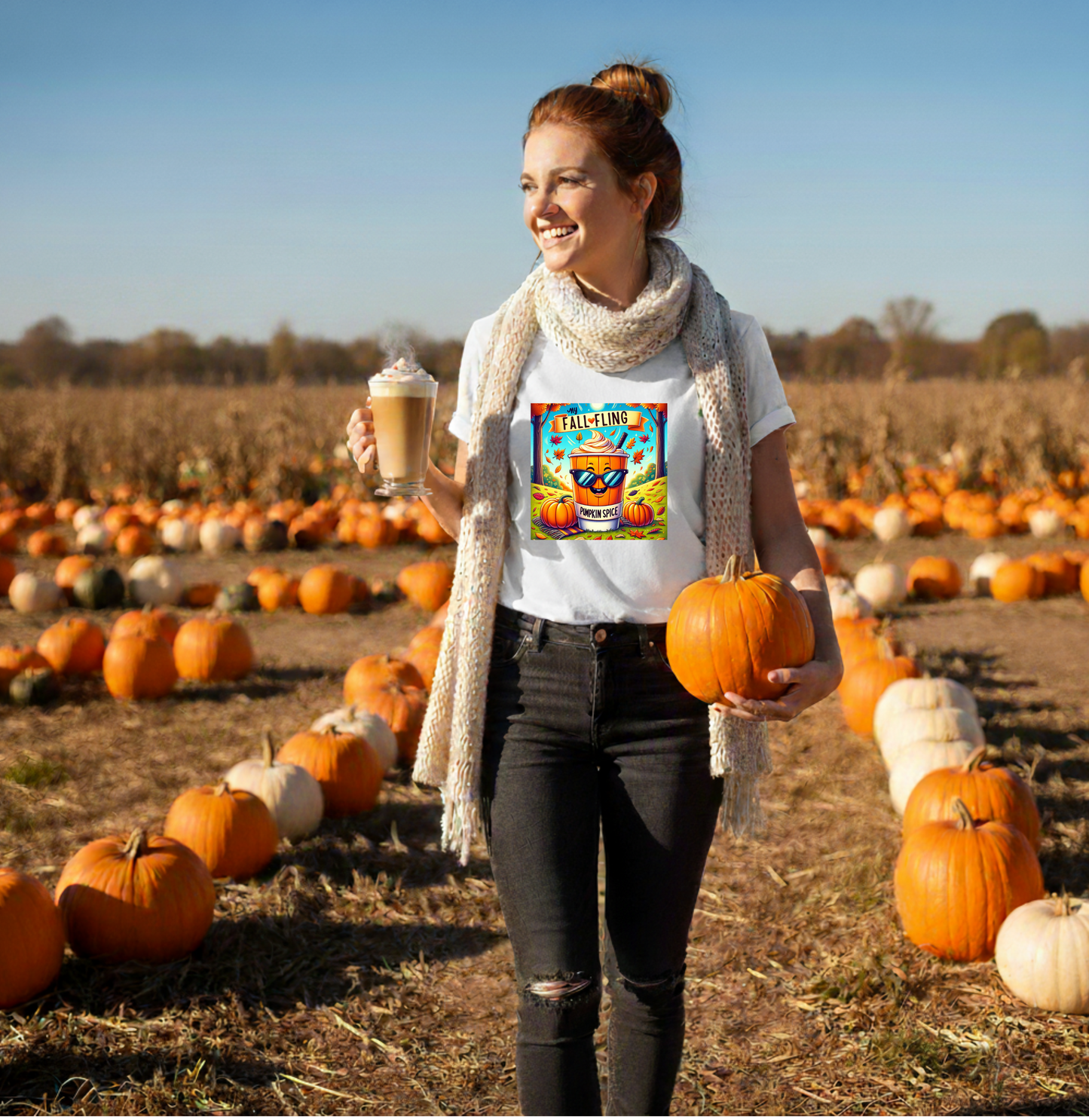 My Fall Fling Pumpkin Spice Tee