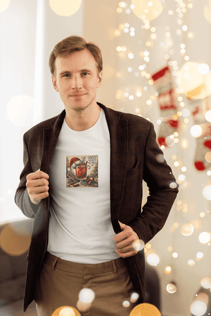 Santa's Favorite Hot Mess 🎅🎄🍹 - Unisex Softstyle T-shirt - Whippie's