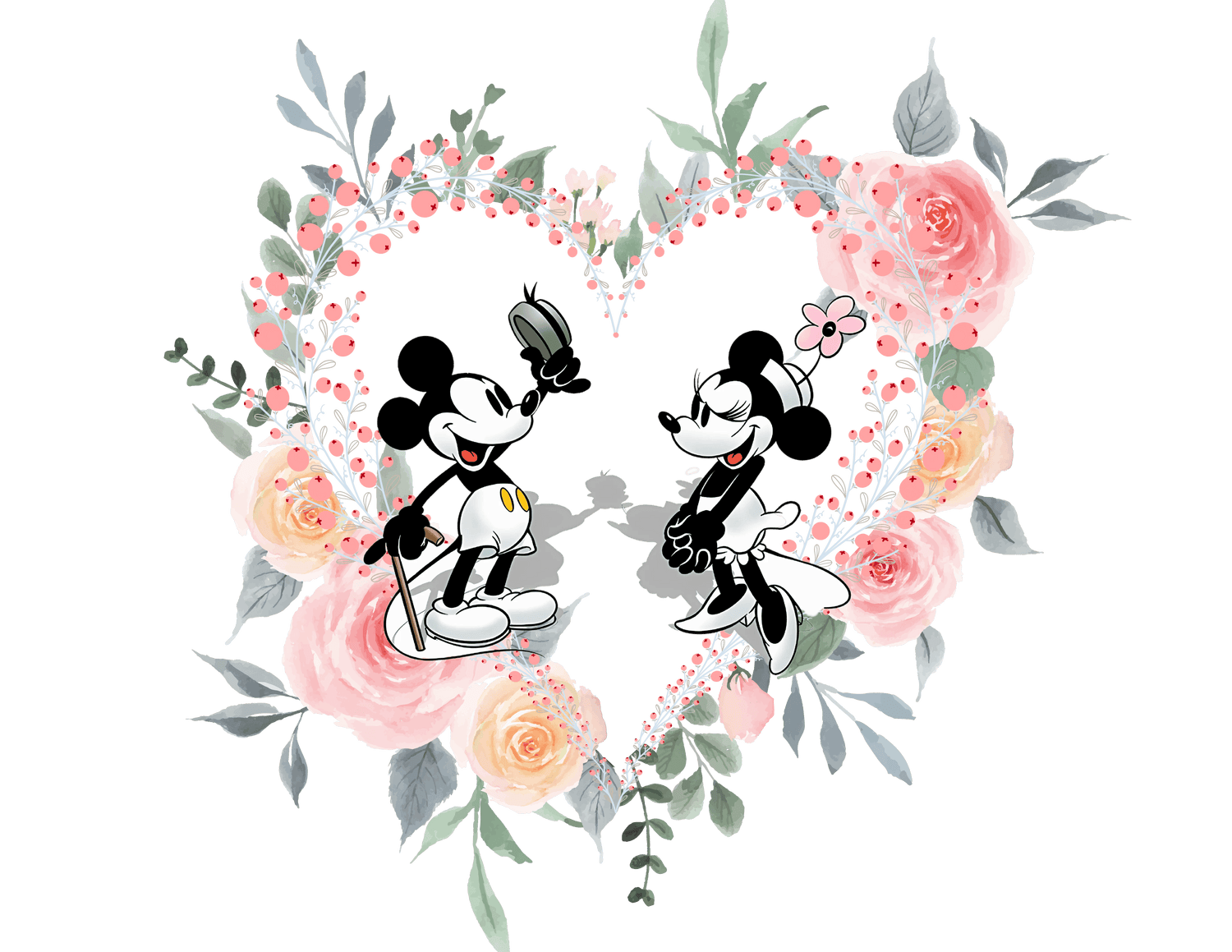 Steamboat Willie - Love - Crop Top - Whippie's