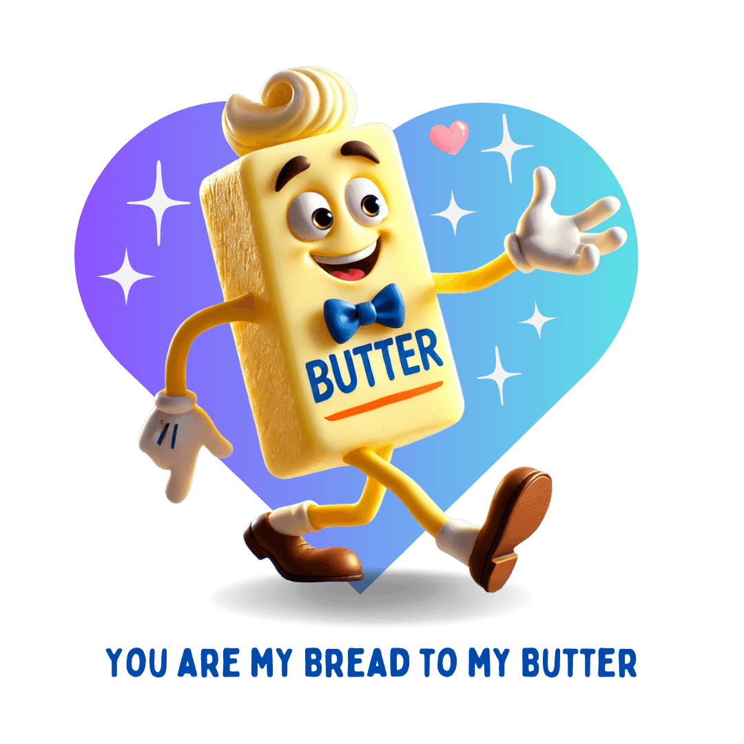 Bread and Butter Couple's T-Shirt Bundle - Whippie's