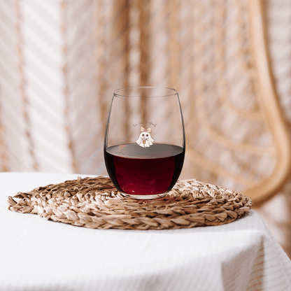 Too Cute to Spook Stemless Wine Glass - 👻💖 Sip Your Spooky Spirits in Style! 💖👻 - Whippie's