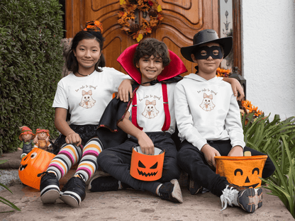 Too Cute to Spook Youth Tee - 👻💖 Boo-tiful and Spook-tacular! 💖👻 - Whippie's