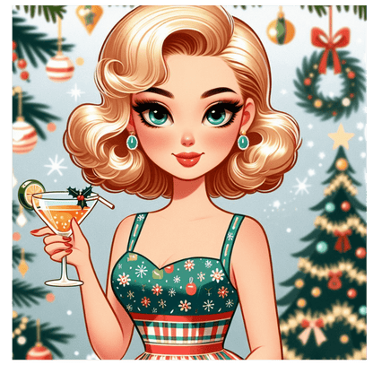 Yuletide Babe - Women's Softstyle Tee - Whippie's