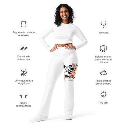 Steamboat Willie - Bloom - Flare leggings - Whippie's