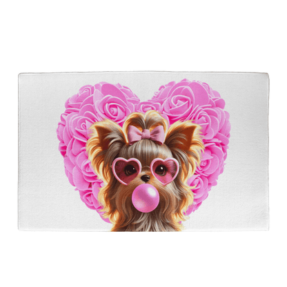 Yorkie Love Welcome Mat - 💖 Cuteness Overload! Welcome Home! 💖