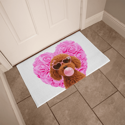 Doodle Love Welcome Mat - 💖 Cuteness Overload! Welcome Home! 💖 - Whippie's