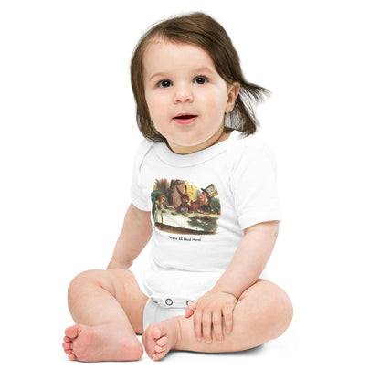 Alice in Wonderland - Mad Tea Party - Baby Short Sleeve One Piece - Whippie's