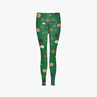 Girl Scout Cookie High-Rise Yoga Pants - 🍪 Fuel Your Cookie Sales with Comfort and Style! 🍪 - Whippie's