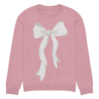 Pretty in Pink Knit Sweater - 🎀 Wrap Yourself in Sweet Style and Comfort! 🎀 - Whippie's