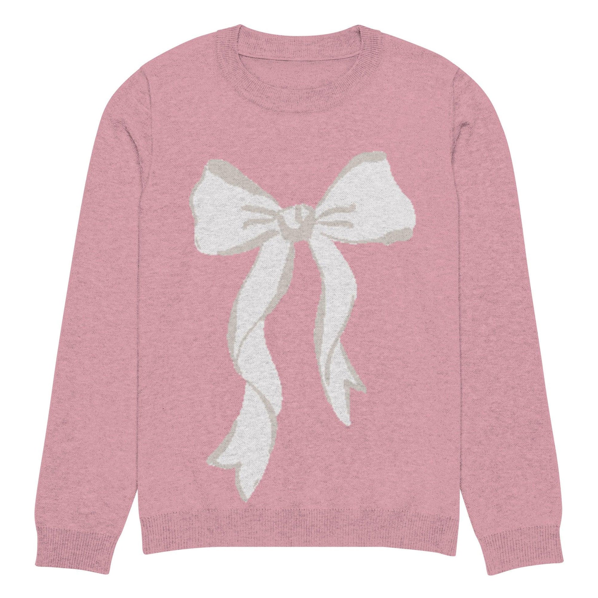 Pretty in Pink Knit Sweater - 🎀 Wrap Yourself in Sweet Style and Comfort! 🎀 - Whippie's