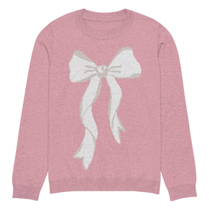 Pretty in Pink Knit Sweater - 🎀 Wrap Yourself in Sweet Style and Comfort! 🎀 - Whippie's