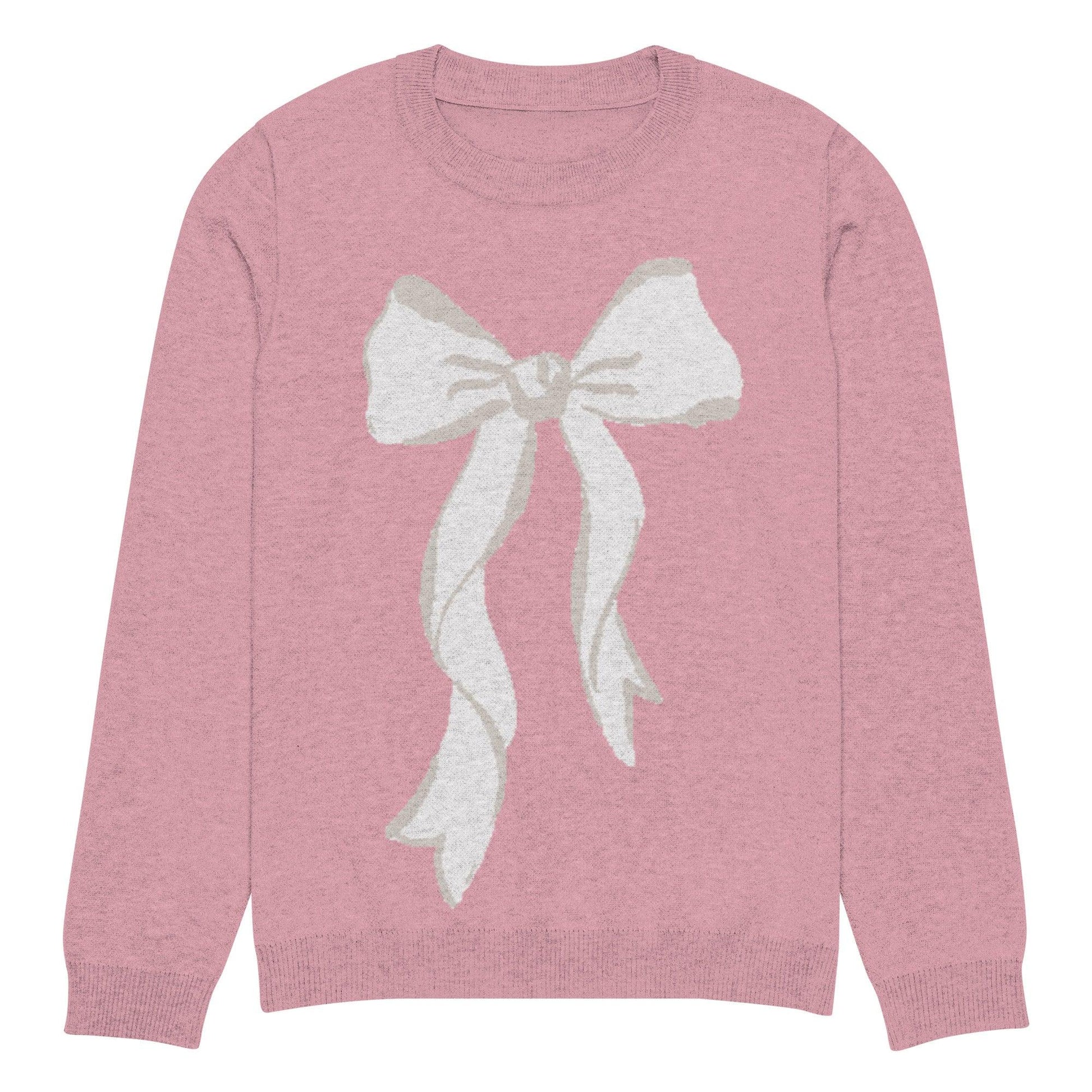 Pretty in Pink Knit Sweater - 🎀 Wrap Yourself in Sweet Style and Comfort! 🎀 - Whippie's