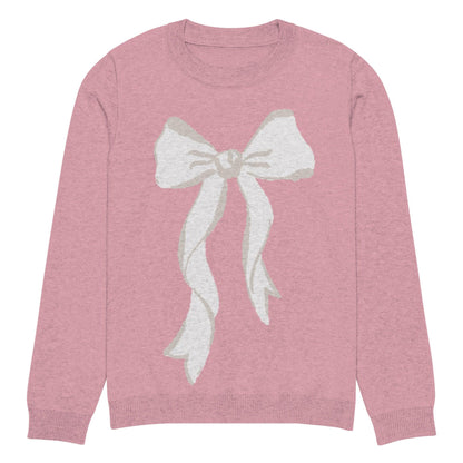 Pretty in Pink Knit Sweater - 🎀 Wrap Yourself in Sweet Style and Comfort! 🎀 - Whippie's
