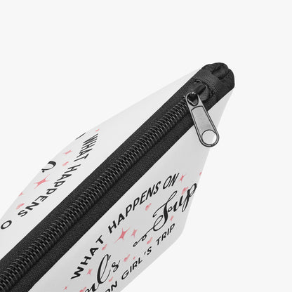 570. Girls' Trip: What Happens on Tour Zipper Makeup Bag - FREE Shipping! - Whippie's