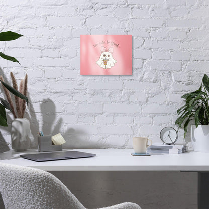 Too Cute to Spook Metal Print - 👻💖 Add a Spooky Sparkle to Your Walls! 💖👻 - Whippie's