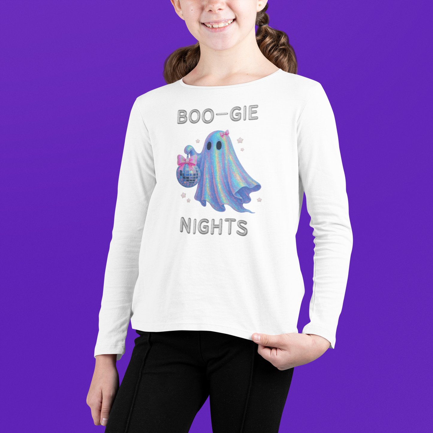 Boo-gie Nights Long-Sleeve Tee