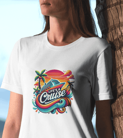 Life's a Cruise 🌊☀️🚢🌴 Unisex Tee - Whippie's