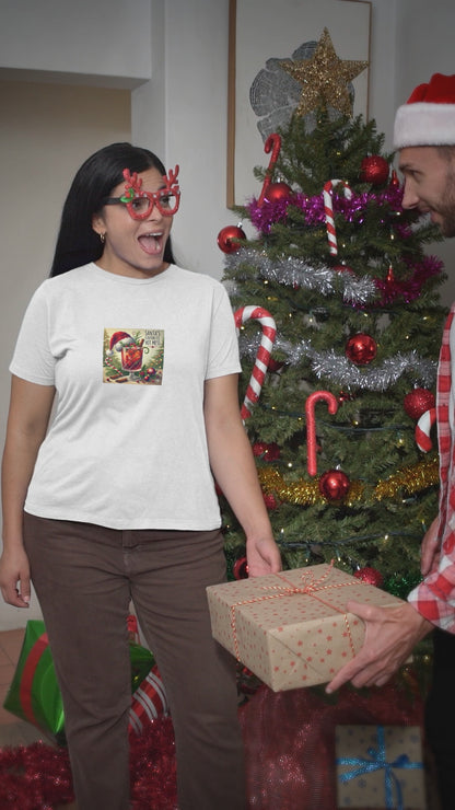 Santa's Favorite Hot Mess 🎅🎄🍹 - Unisex Softstyle T-shirt