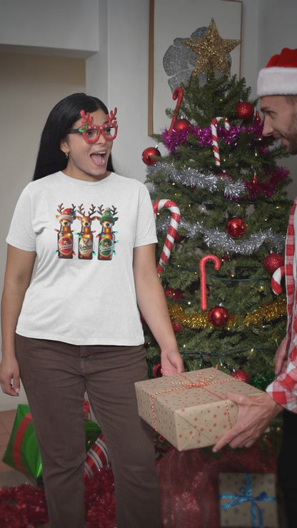 Reinbeer: The 🍻 Official Beverage of the Reindeer Games 🦌 - Unisex Softstyle T-shirt