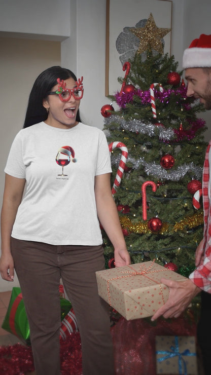 Santa's Nightcap - Women's Softstyle Tee