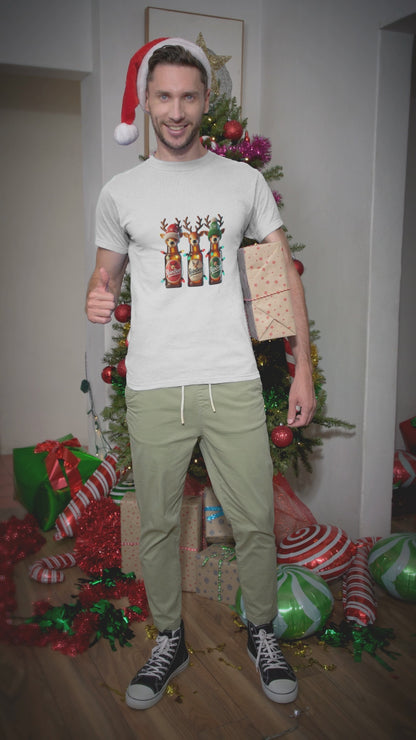 Reinbeer: The 🍻 Official Beverage of the Reindeer Games 🦌 - Unisex Softstyle T-shirt