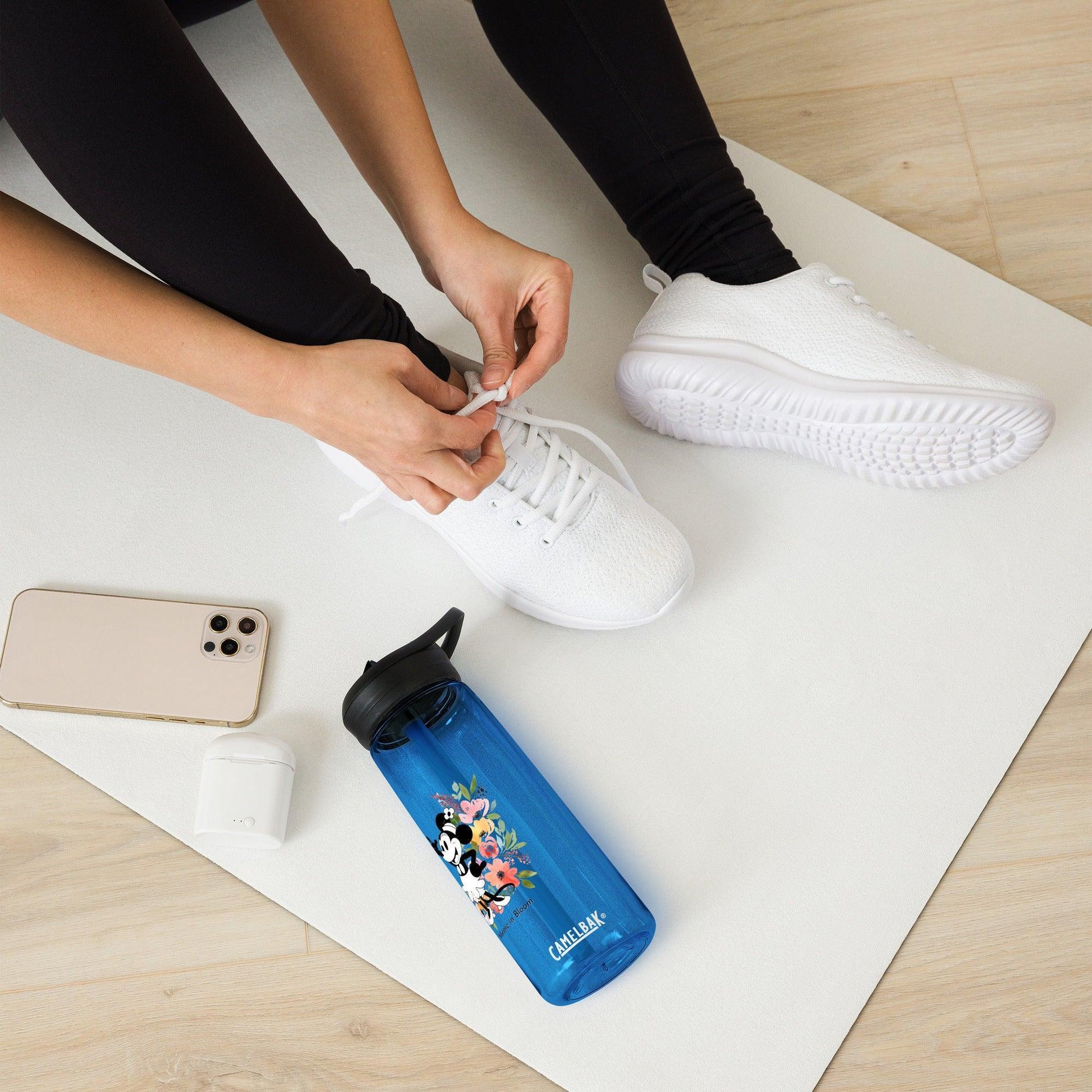 Steamboat Willie - Bloom - Sports Water Bottle - Whippie's