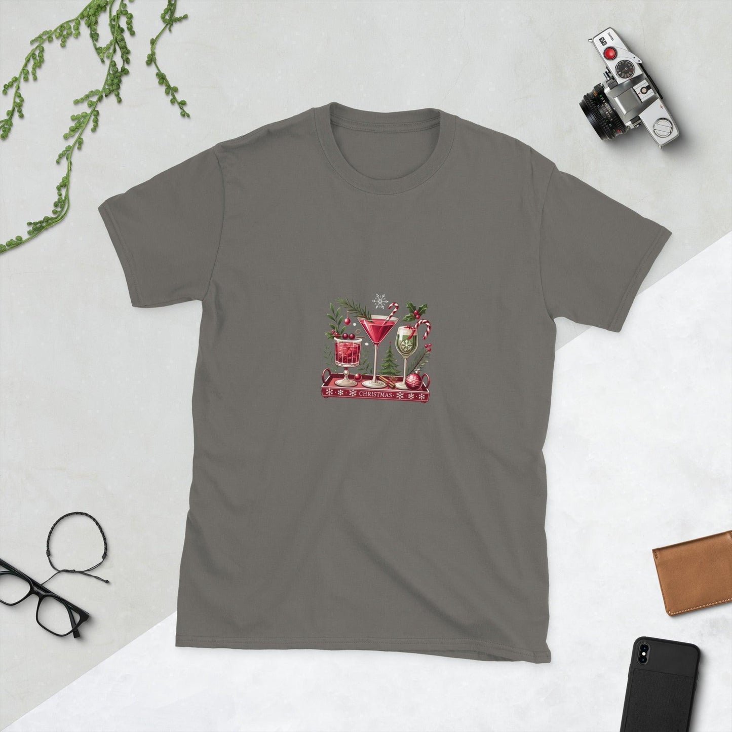 Christmas Cocktails - Unisex T-Shirt - Whippie's