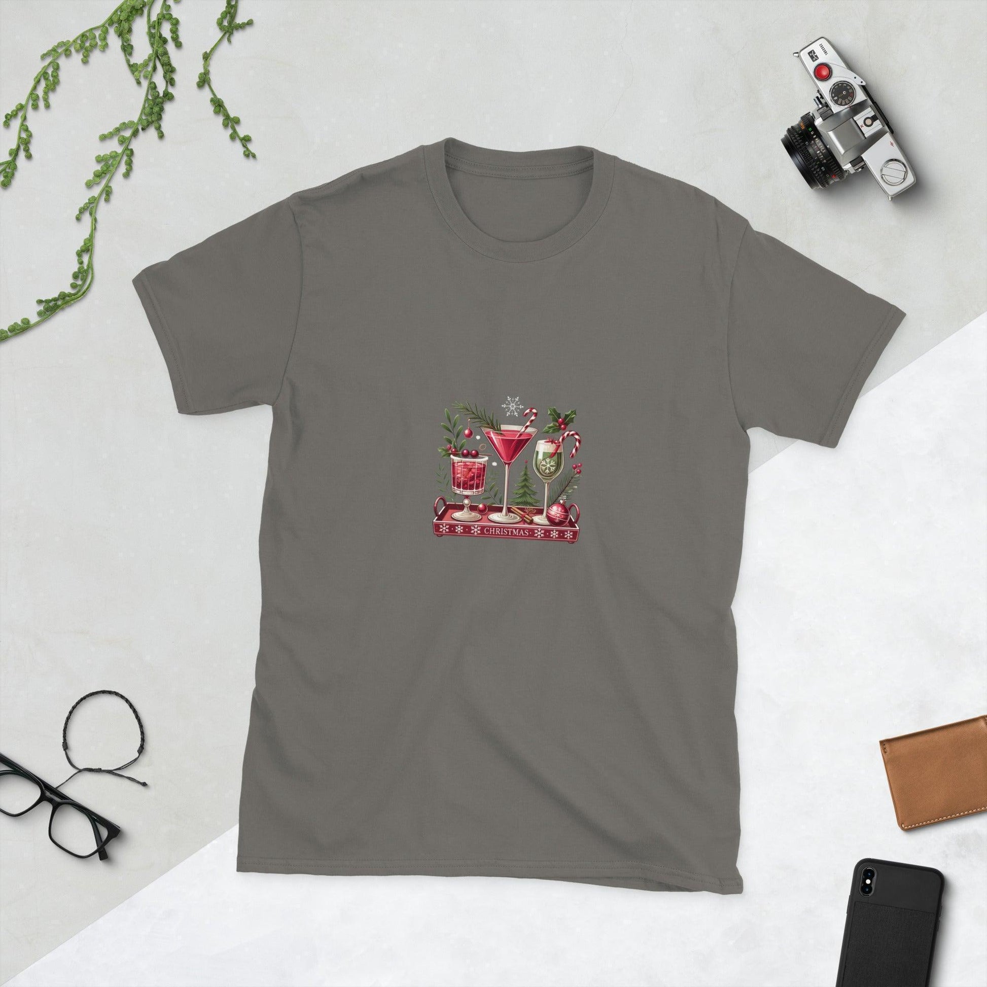 Christmas Cocktails - Unisex T-Shirt - Whippie's