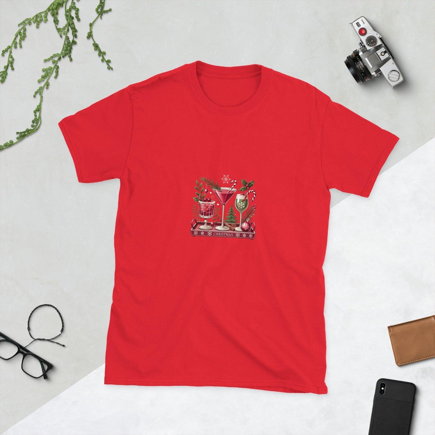 Christmas Cocktails - Unisex T-Shirt - Whippie's