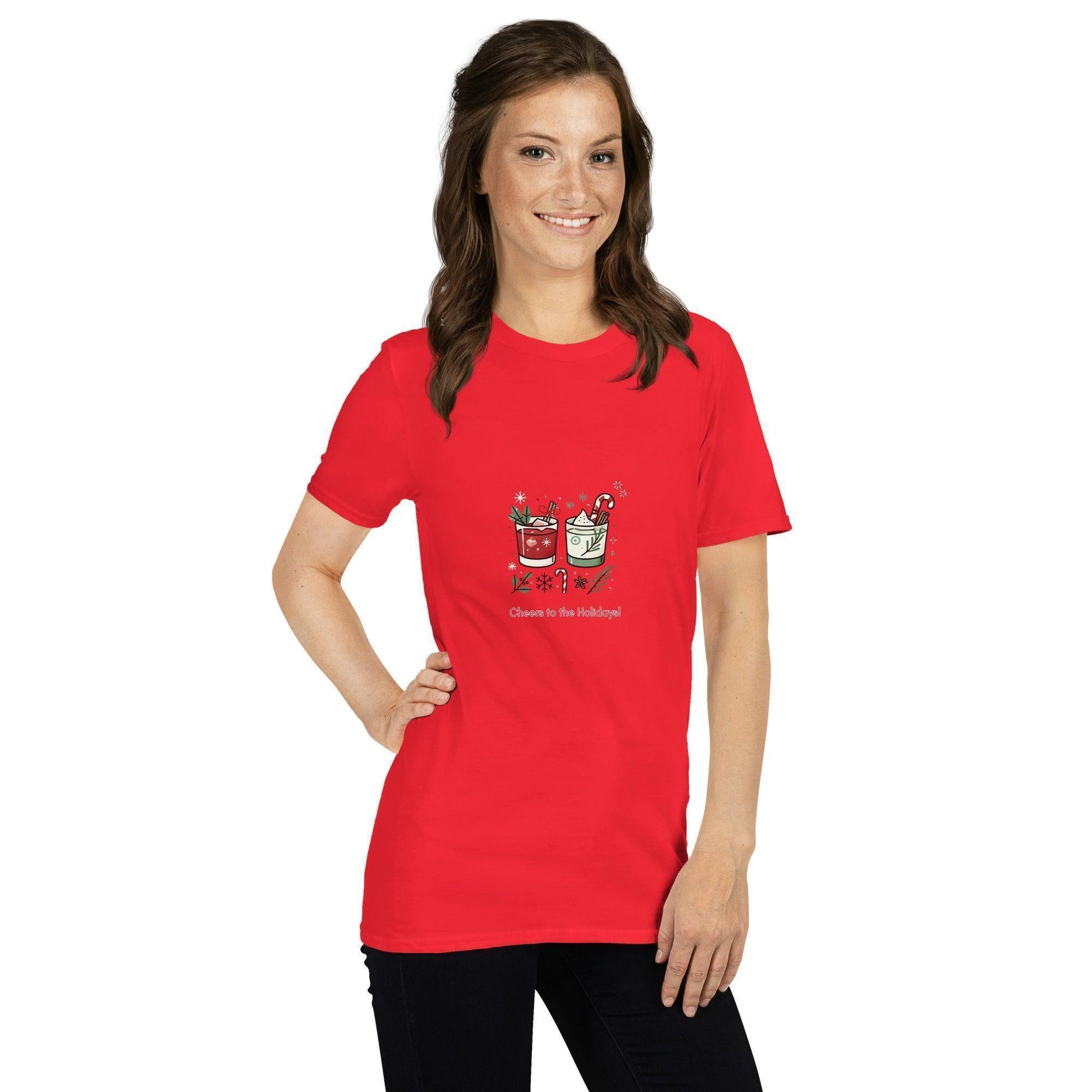 Cheers to the Holidays! Unisex T-Shirt - Whippie's