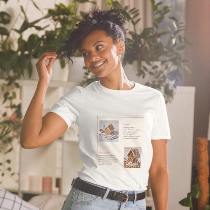 Nailed It! - Gingerbread House - Unisex T-Shirt - Whippie's