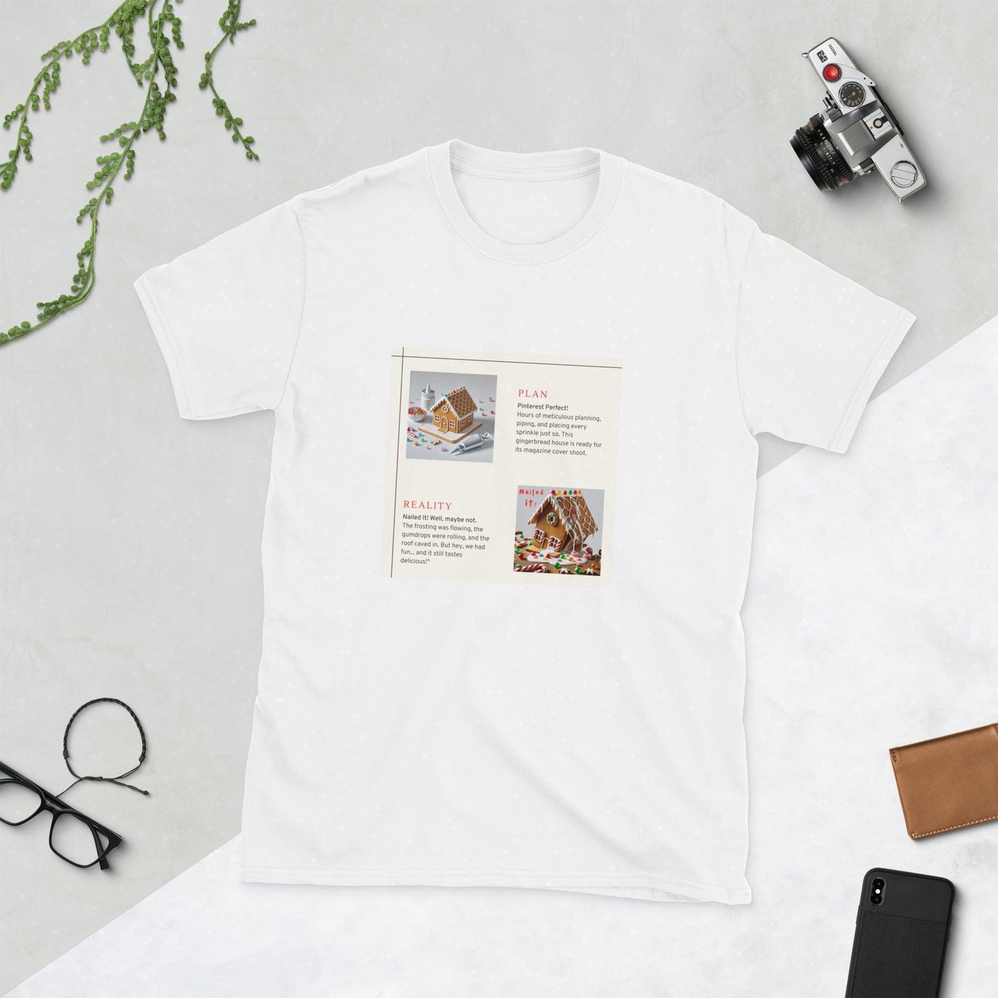 Nailed It! - Gingerbread House - Unisex T-Shirt - Whippie's