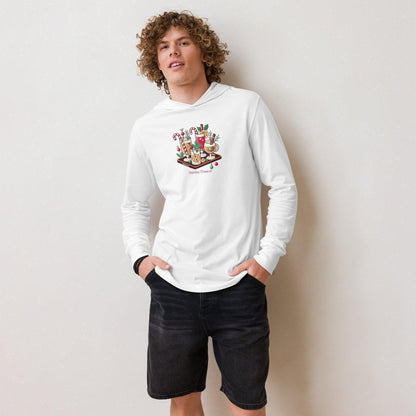 Holiday Cheers! - Hooded Long-sleeve Tee - Whippie's