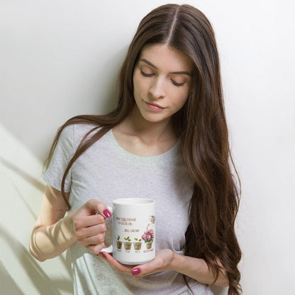 What You Choose to Focus On... Will Grow! Mug - 🌱 Cultivate Positivity with Every Sip! 🌱 - Whippie's