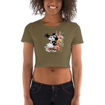 Steamboat Willie - Bloom - Women’s Crop T-shirt - Whippie's